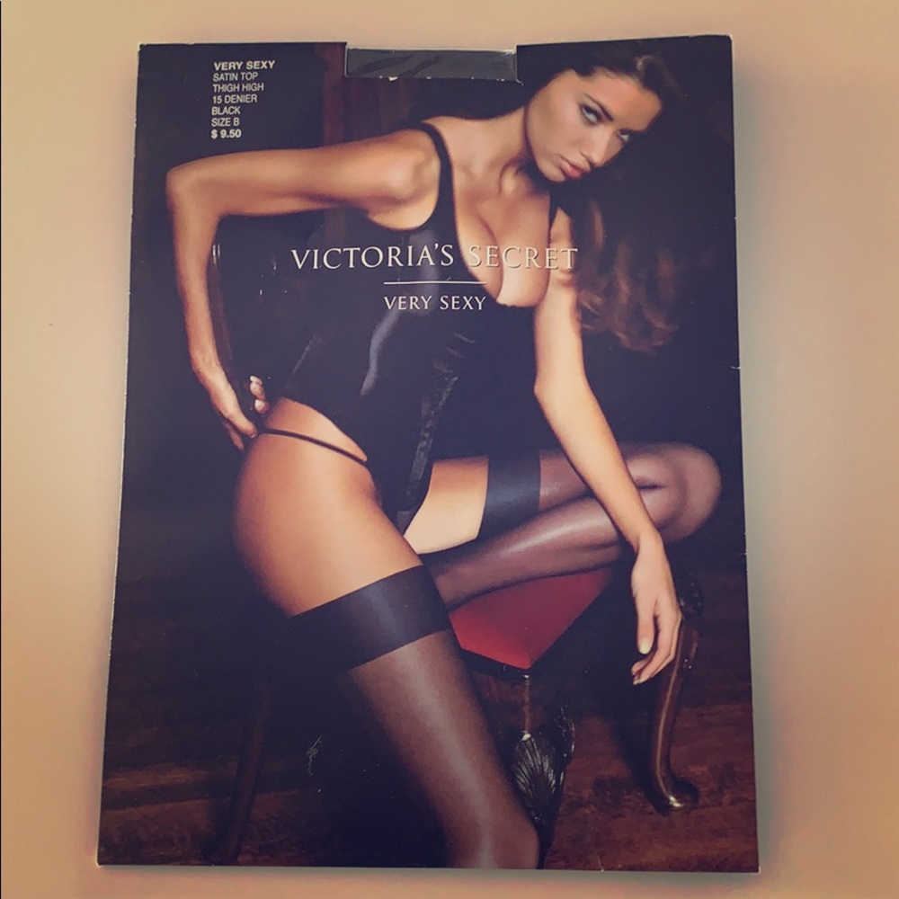 Victoria’s Secret Very Sexy Thigh Highs- Black